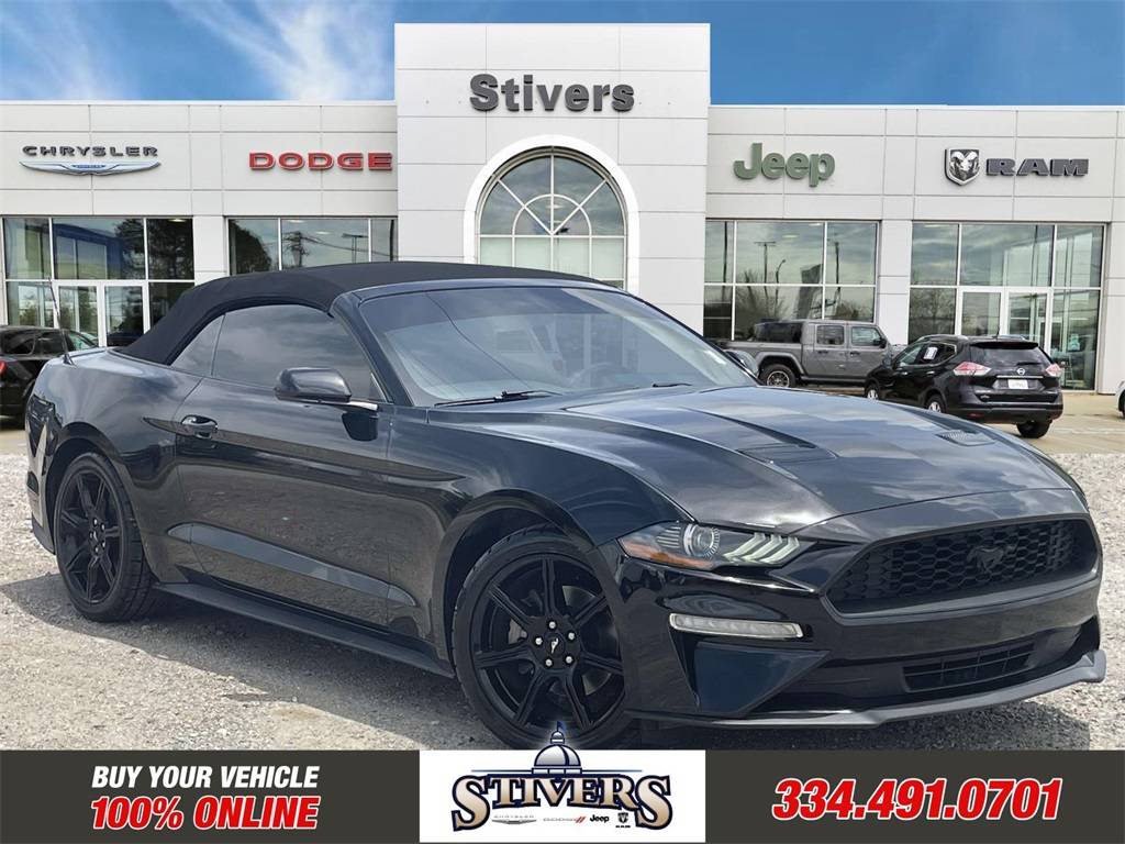 2020 Ford Mustang EcoBoost — Convertible — 79,701 mi — Prattville, AL