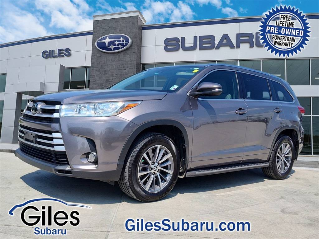 2018 Toyota Highlander XLE — SUV — 62,608 mi — Lafayette, LA
