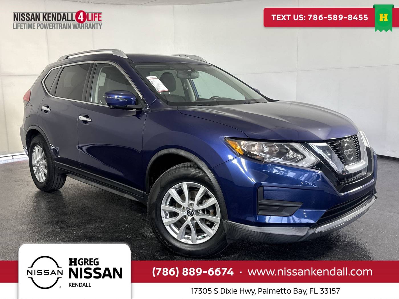 2017 Nissan Rogue SV — SUV — 63,547 mi — Palmetto Bay, FL