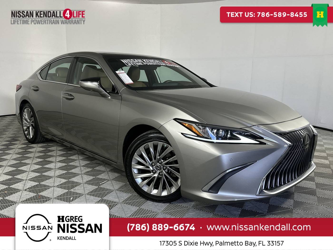 2020 Lexus ES ES 350 Luxury — Sedan — 49,555 mi — Palmetto Bay, FL