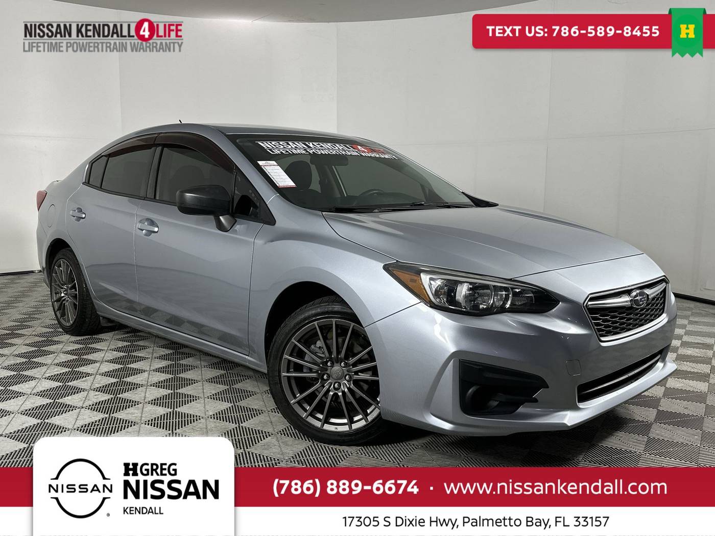 2017 Subaru Impreza 2.0i — Sedan — 76,343 mi — Palmetto Bay, FL