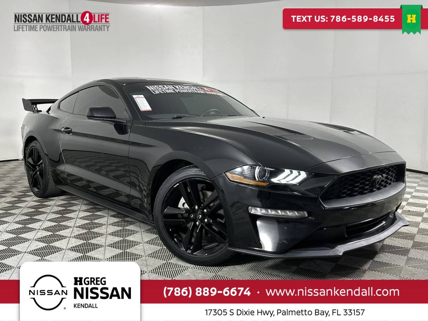 2020 Ford Mustang EcoBoost — Coupe — 79,484 mi — Palmetto Bay, FL