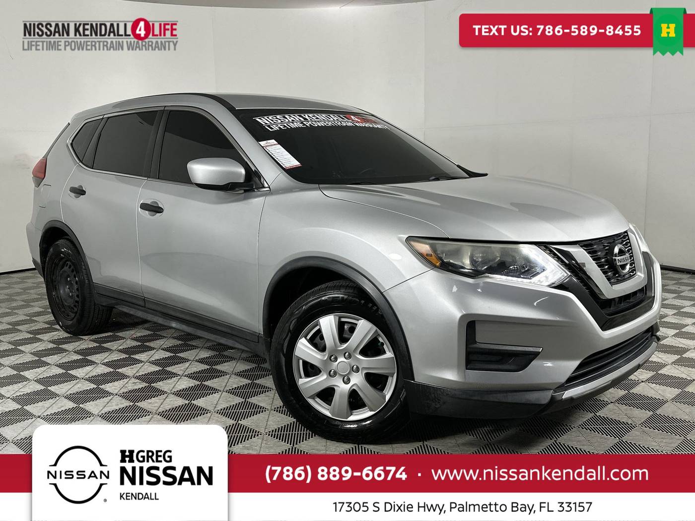 2017 Nissan Rogue S — SUV — 81,766 mi — Palmetto Bay, FL