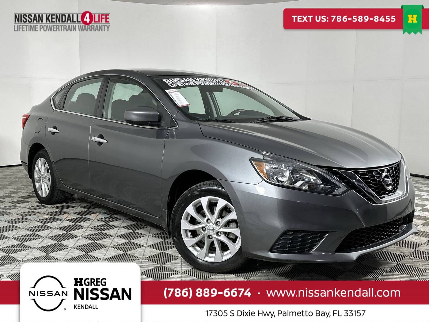 2018 Nissan Sentra SV — Sedan — 63,723 mi — Palmetto Bay, FL