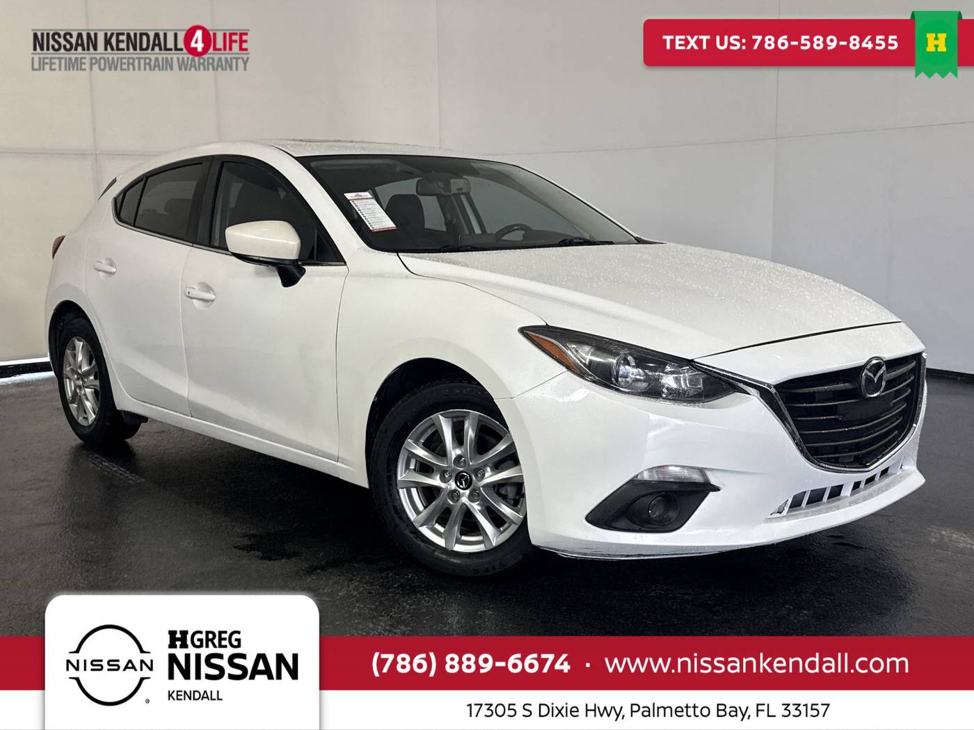2016 Mazda Mazda3 i Grand Touring — Hatchback — 87,217 mi — Palmetto Bay, FL