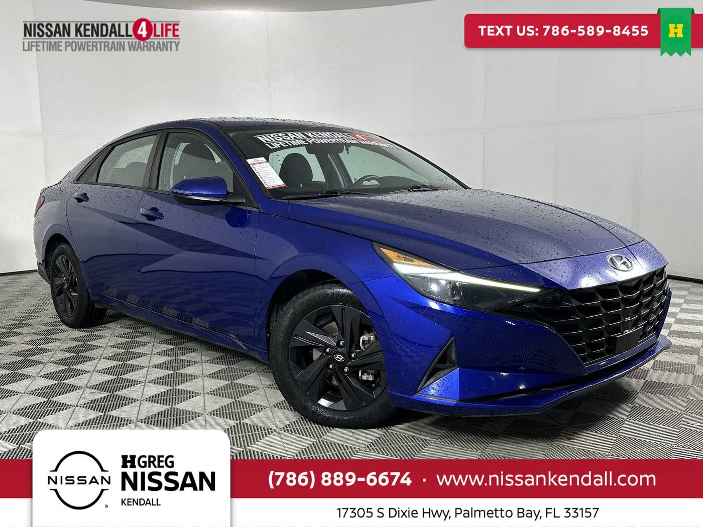 2021 Hyundai Elantra SEL — Sedan — 72,740 mi — Palmetto Bay, FL