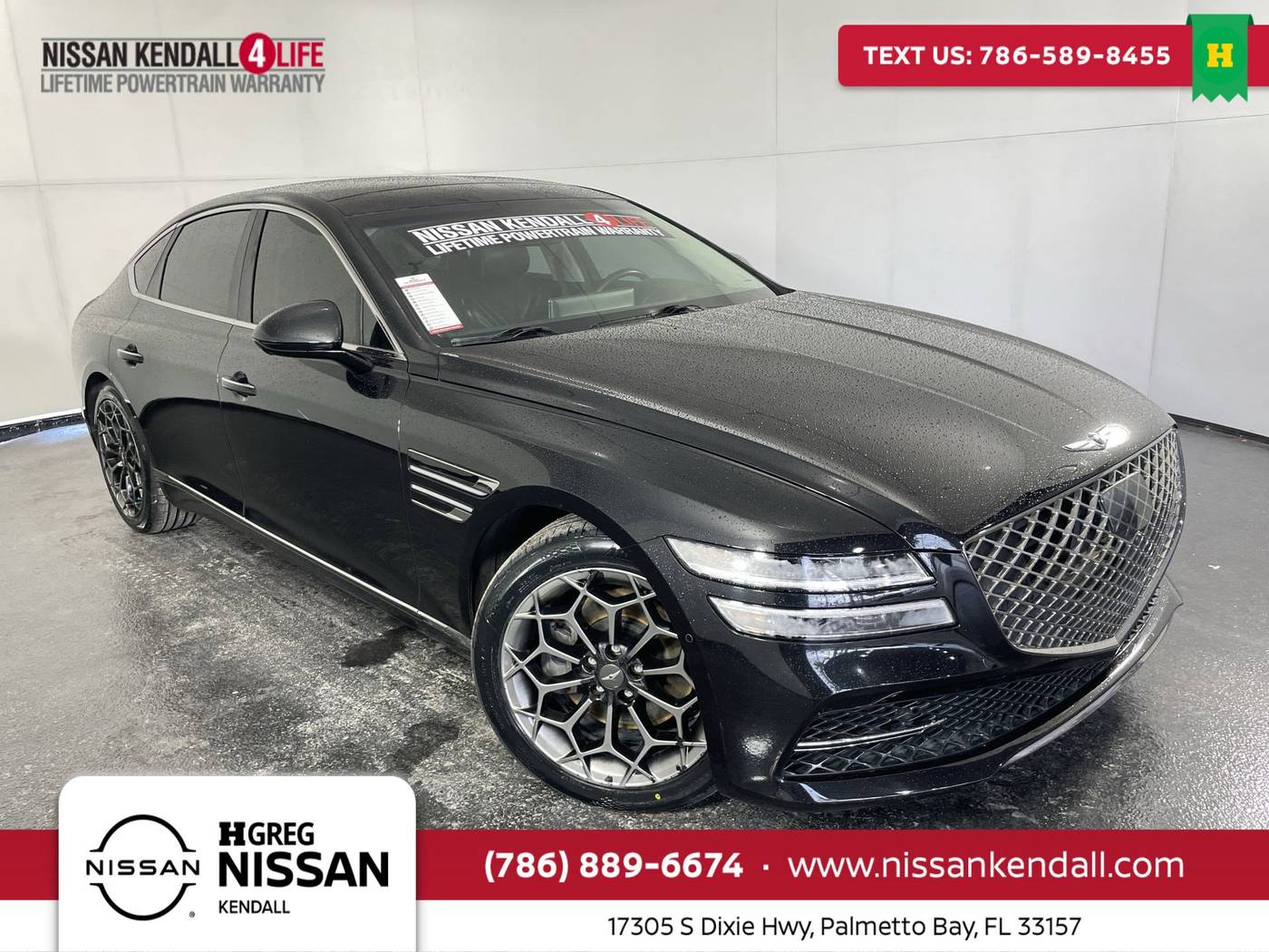2021 Genesis G80 2.5T — Sedan — 66,002 mi — Palmetto Bay, FL