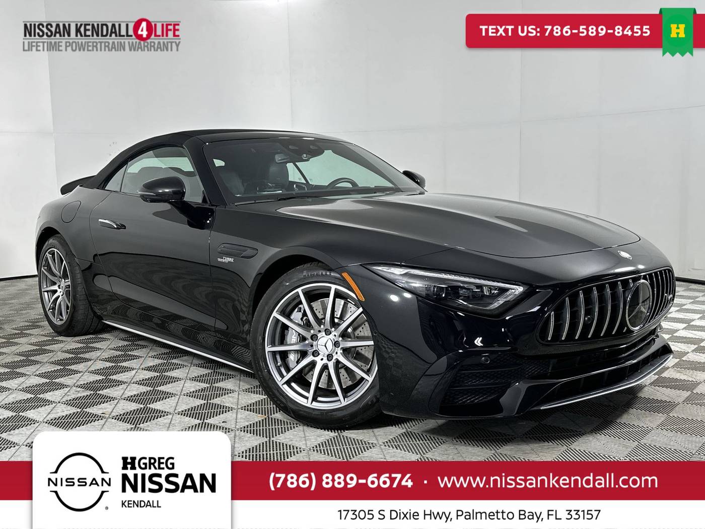 2023 Mercedes-Benz SL AMG SL 43 — Convertible — 2,901 mi — Palmetto Bay, FL