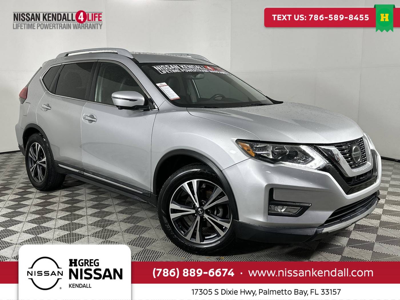 2018 Nissan Rogue SL — SUV — 73,940 mi — Palmetto Bay, FL