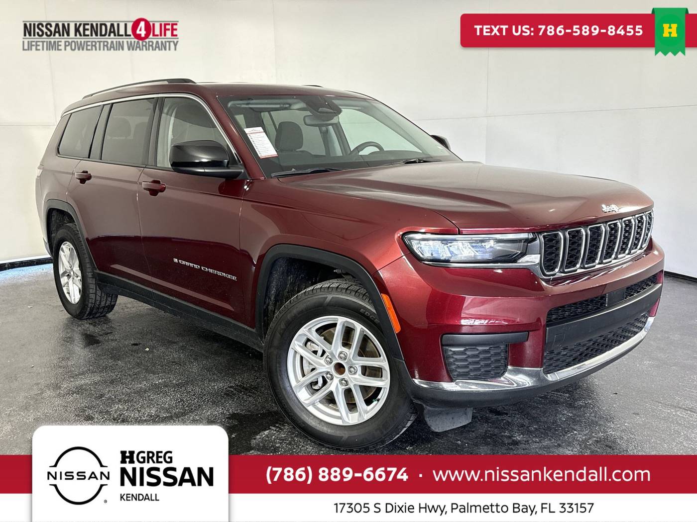 2023 Jeep Grand Cherokee Laredo — SUV — 60,339 mi — Palmetto Bay, FL