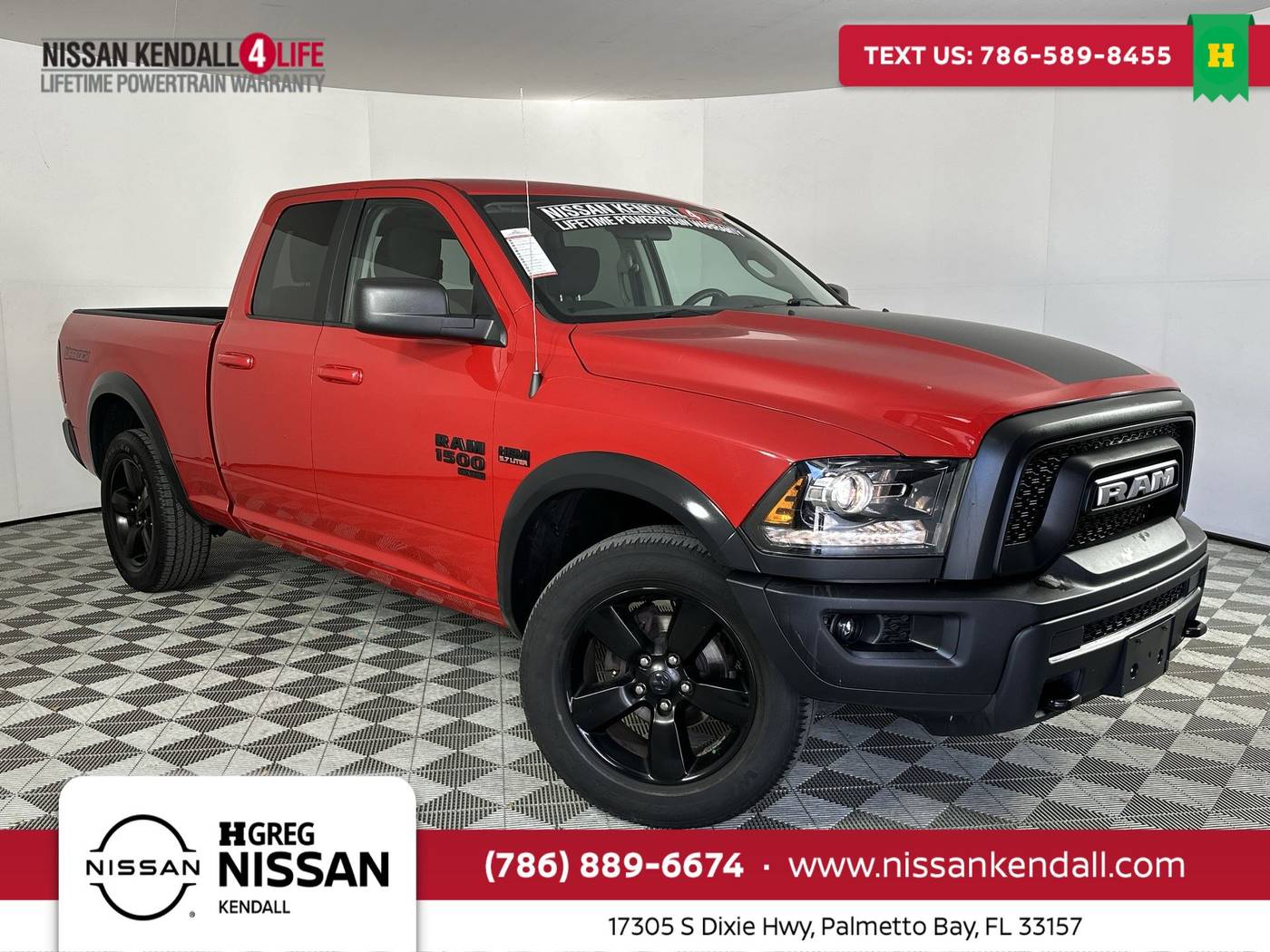 2019 Ram 1500 Classic Warlock — Pickup Truck — 82,101 mi — Palmetto Bay, FL