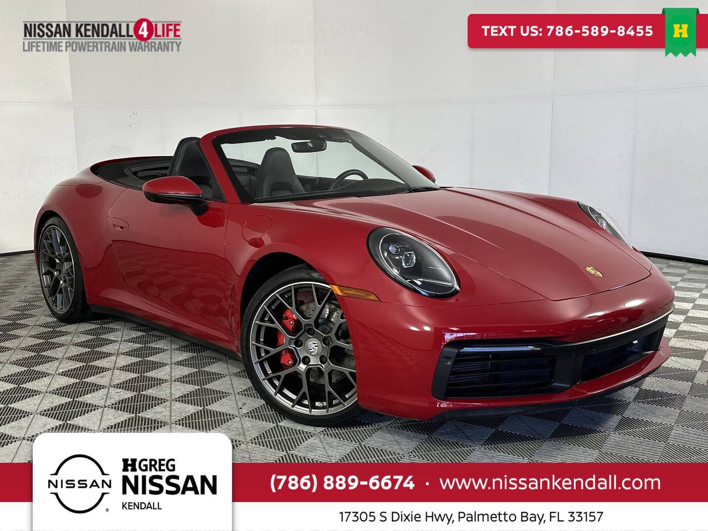 2021 Porsche 911 Carrera S — Convertible — 15,074 mi — Palmetto Bay, FL