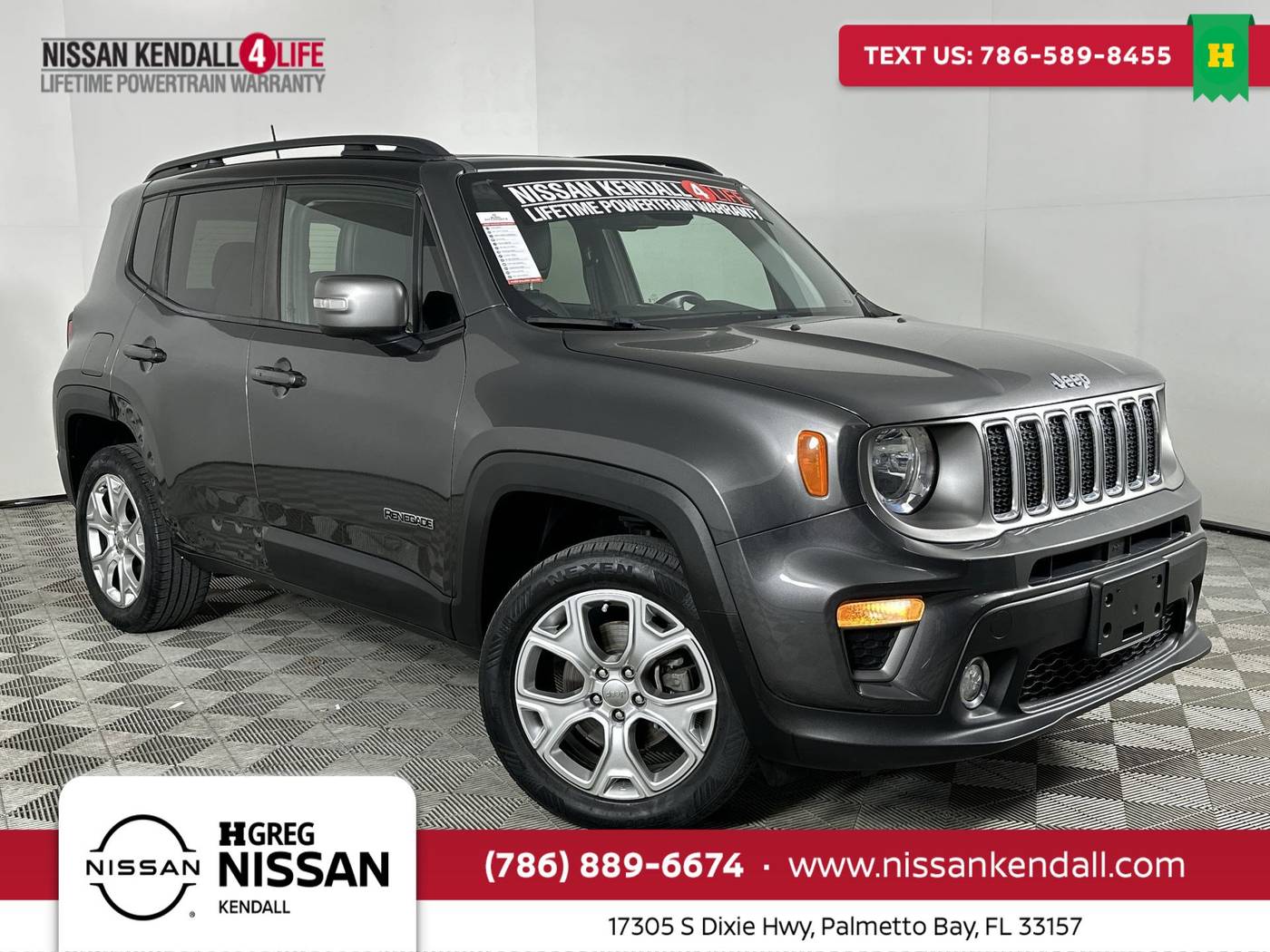 2019 Jeep Renegade Limited — SUV — 55,301 mi — Palmetto Bay, FL