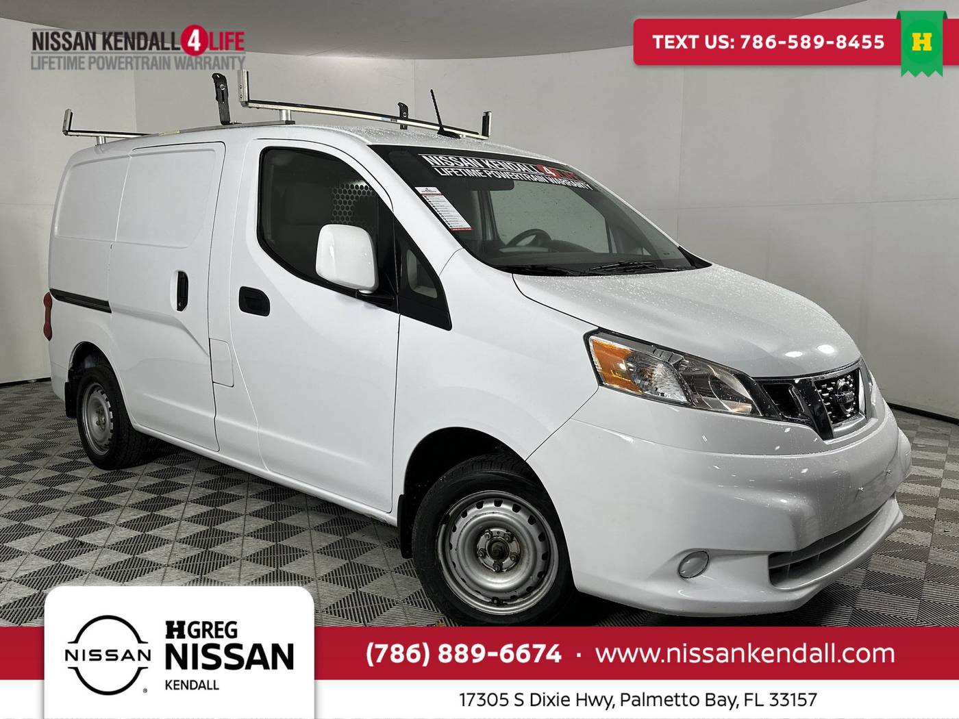 2019 Nissan NV200 Compact Cargo SV — Cargo Van — 67,404 mi — Palmetto Bay, FL