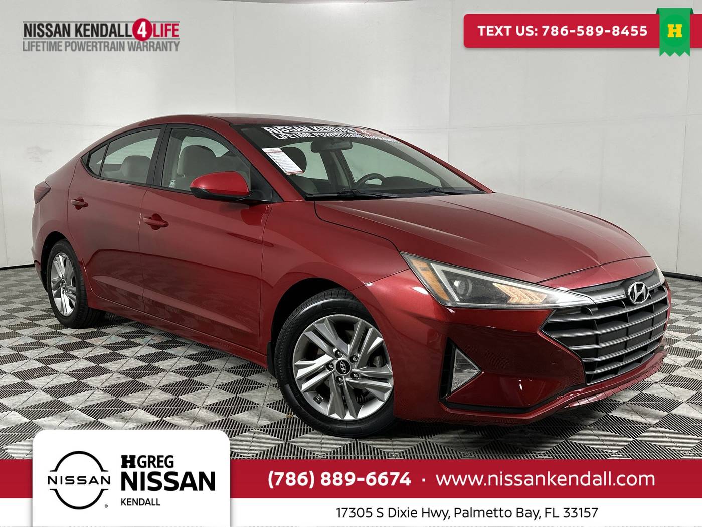 2020 Hyundai Elantra SEL — Sedan — 53,044 mi — Palmetto Bay, FL