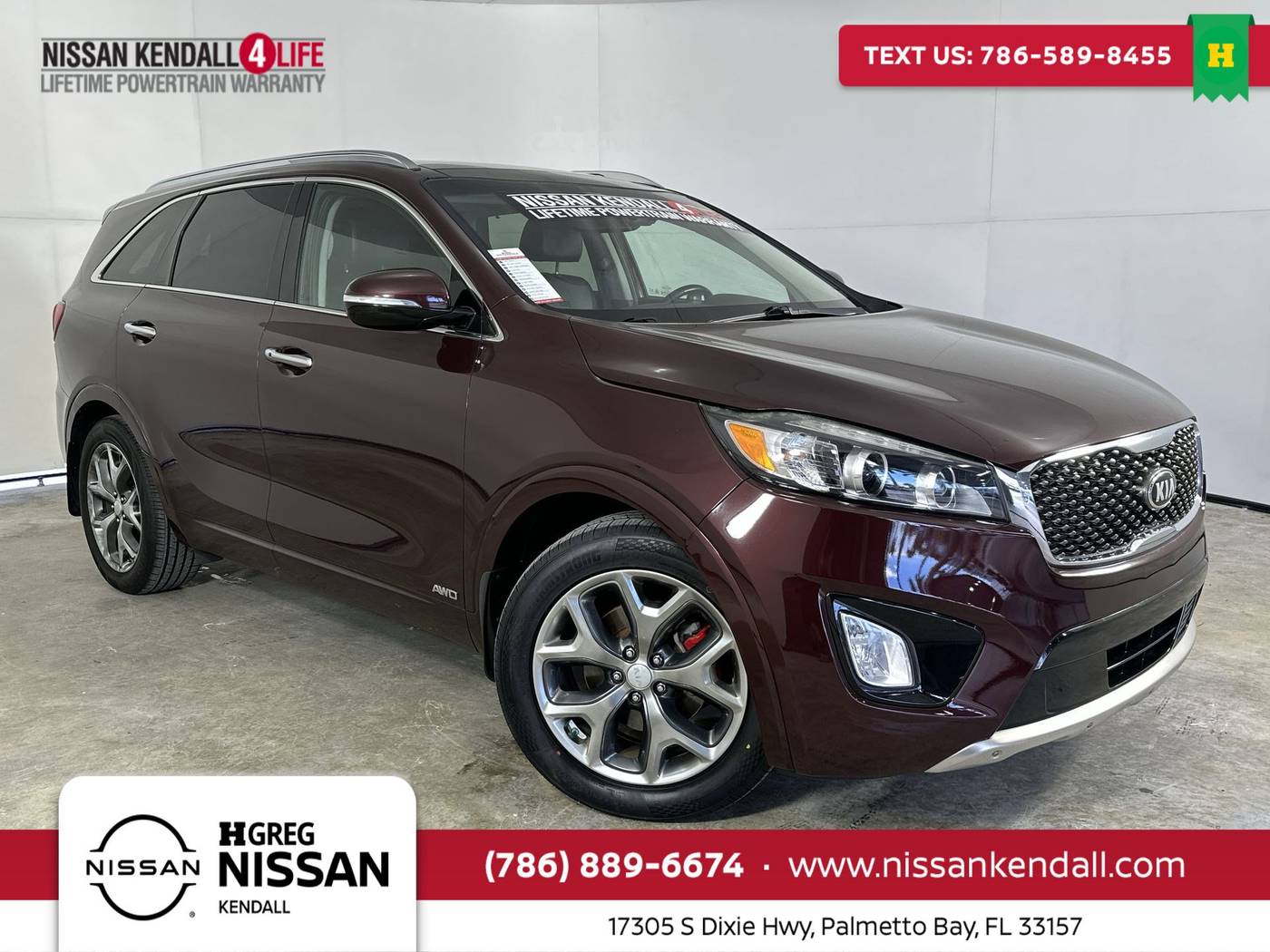 2018 Kia Sorento SX V6 — SUV — 73,457 mi — Palmetto Bay, FL