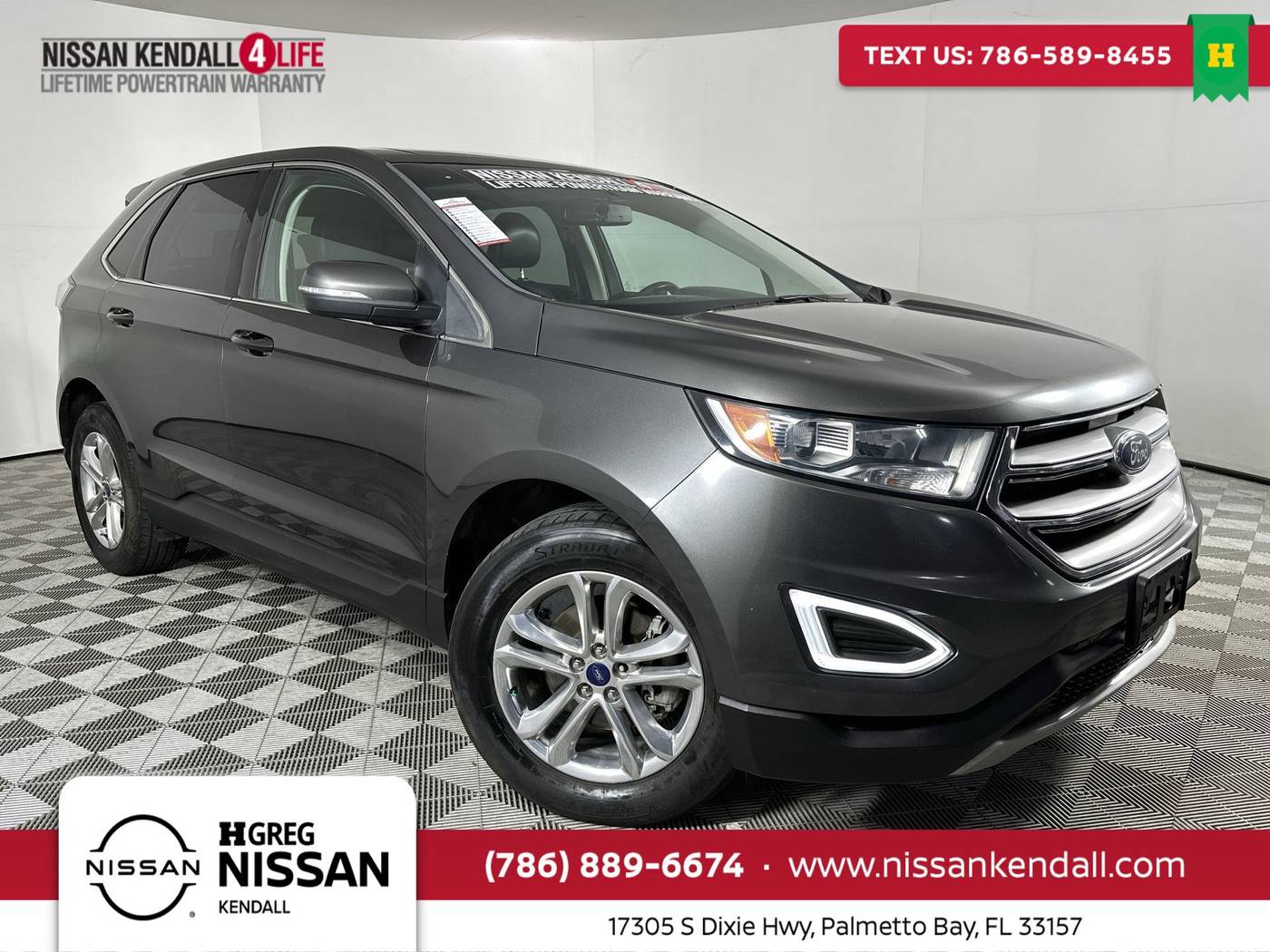 2017 Ford Edge SEL — SUV — 83,610 mi — Palmetto Bay, FL