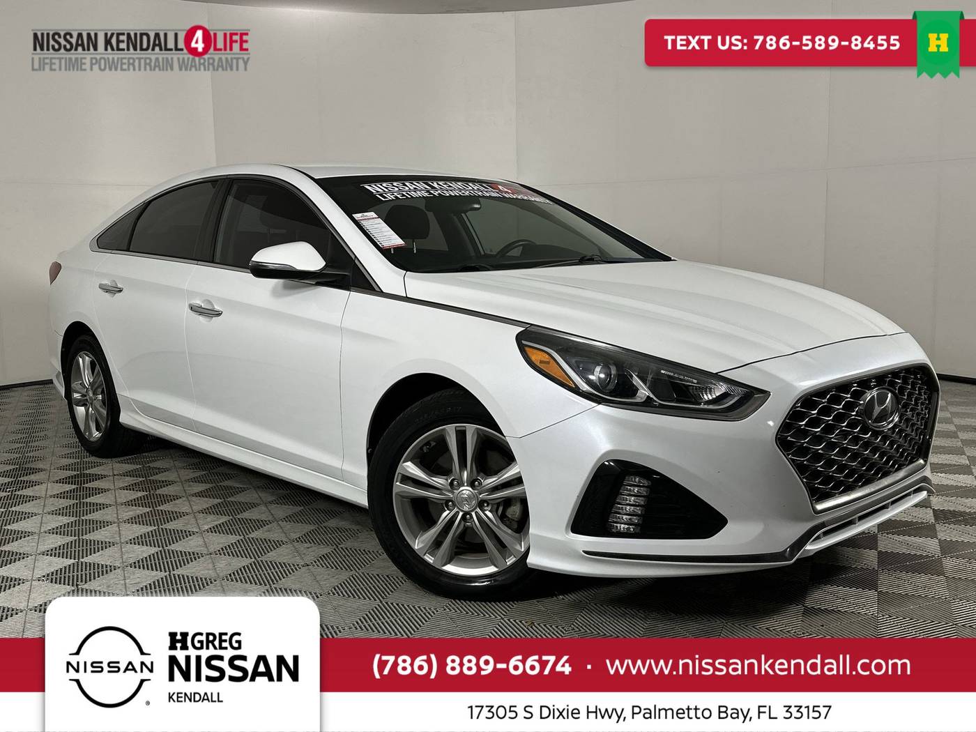 2019 Hyundai Sonata SEL — Sedan — 55,000 mi — Palmetto Bay, FL