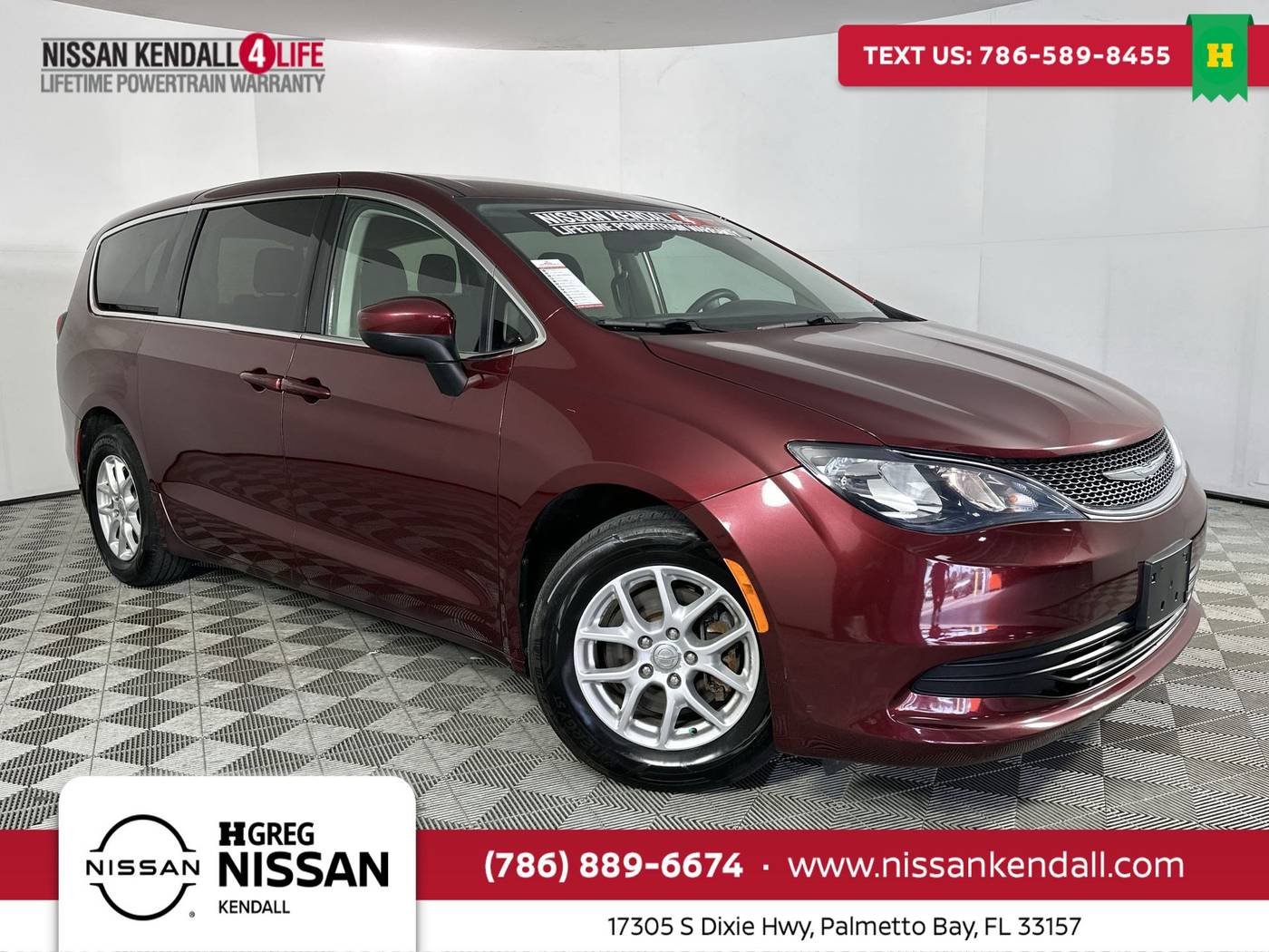 2017 Chrysler Pacifica Touring — Minivan — 80,777 mi — Palmetto Bay, FL