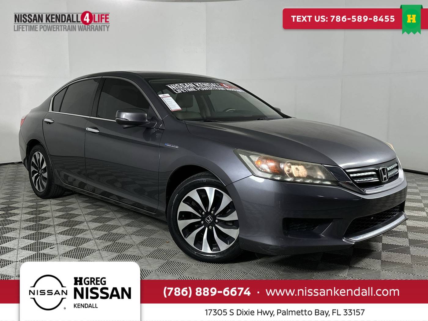 2015 Honda Accord Hybrid EX-L — Sedan — 76,096 mi — Palmetto Bay, FL