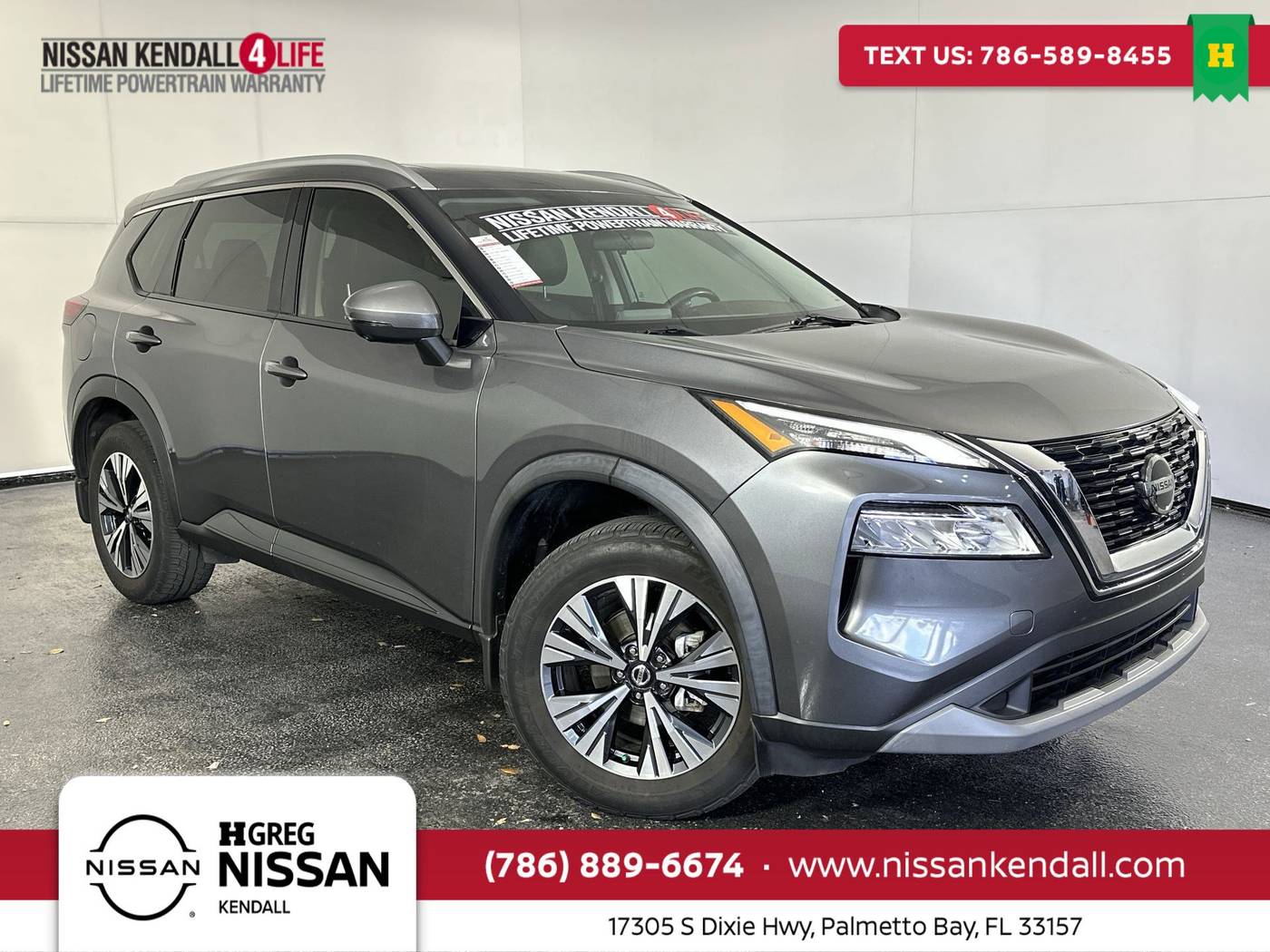 2021 Nissan Rogue SV — SUV — 70,721 mi — Palmetto Bay, FL