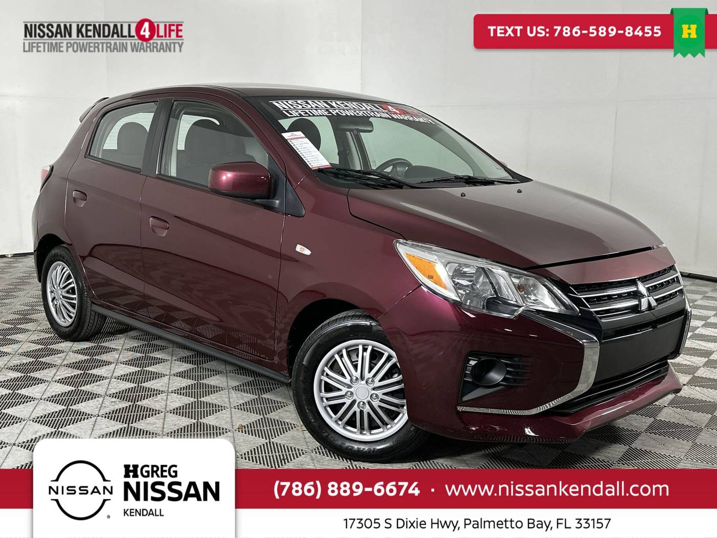 2023 Mitsubishi Mirage ES — Hatchback — 86,905 mi — Palmetto Bay, FL