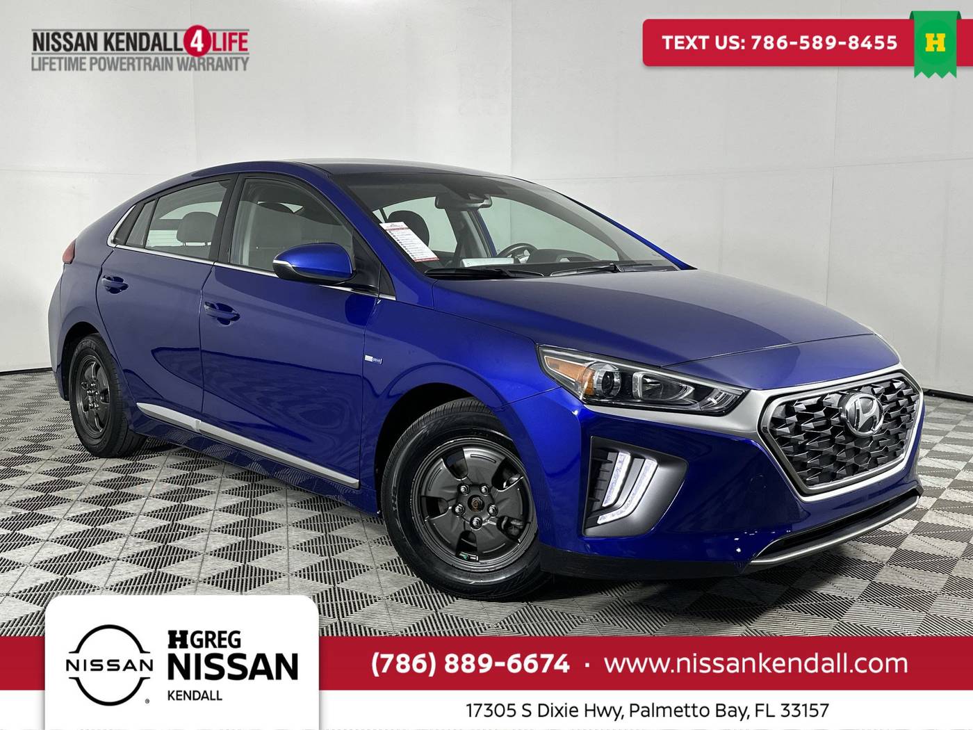 2020 Hyundai Ioniq Hybrid SE — Hatchback — 87,369 mi — Palmetto Bay, FL