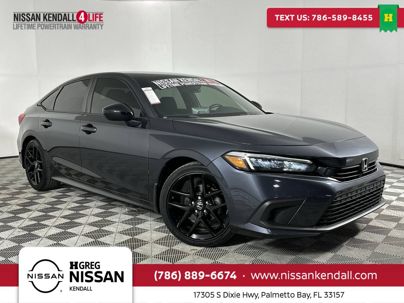2022 Honda Civic Sport — Sedan — 26,832 mi — Palmetto Bay, FL