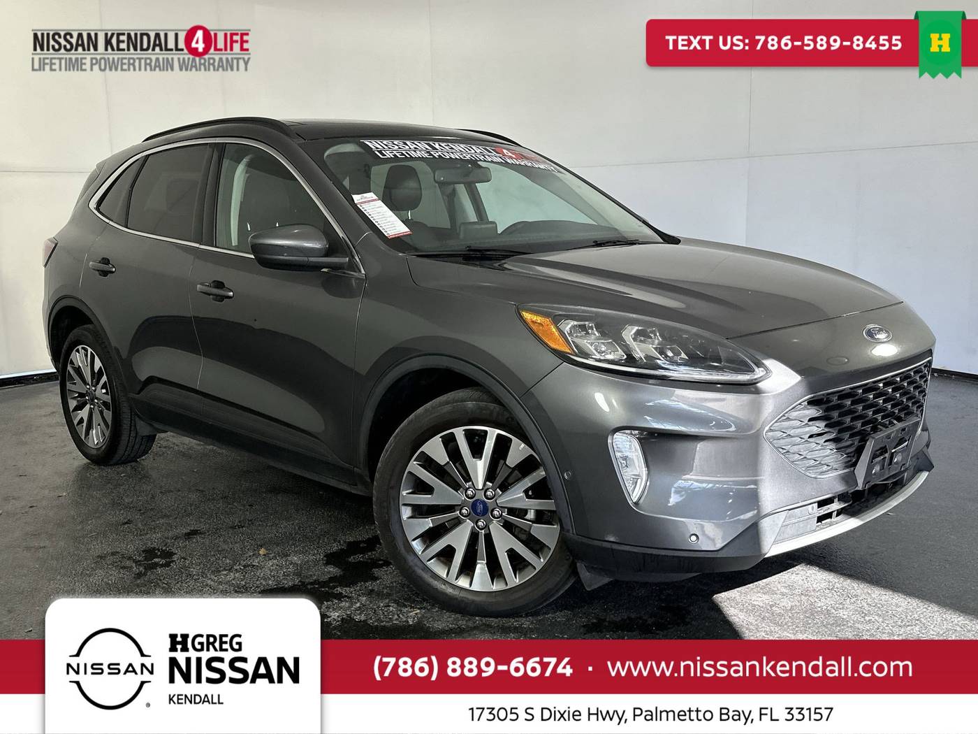2021 Ford Escape Titanium — SUV — 86,651 mi — Palmetto Bay, FL