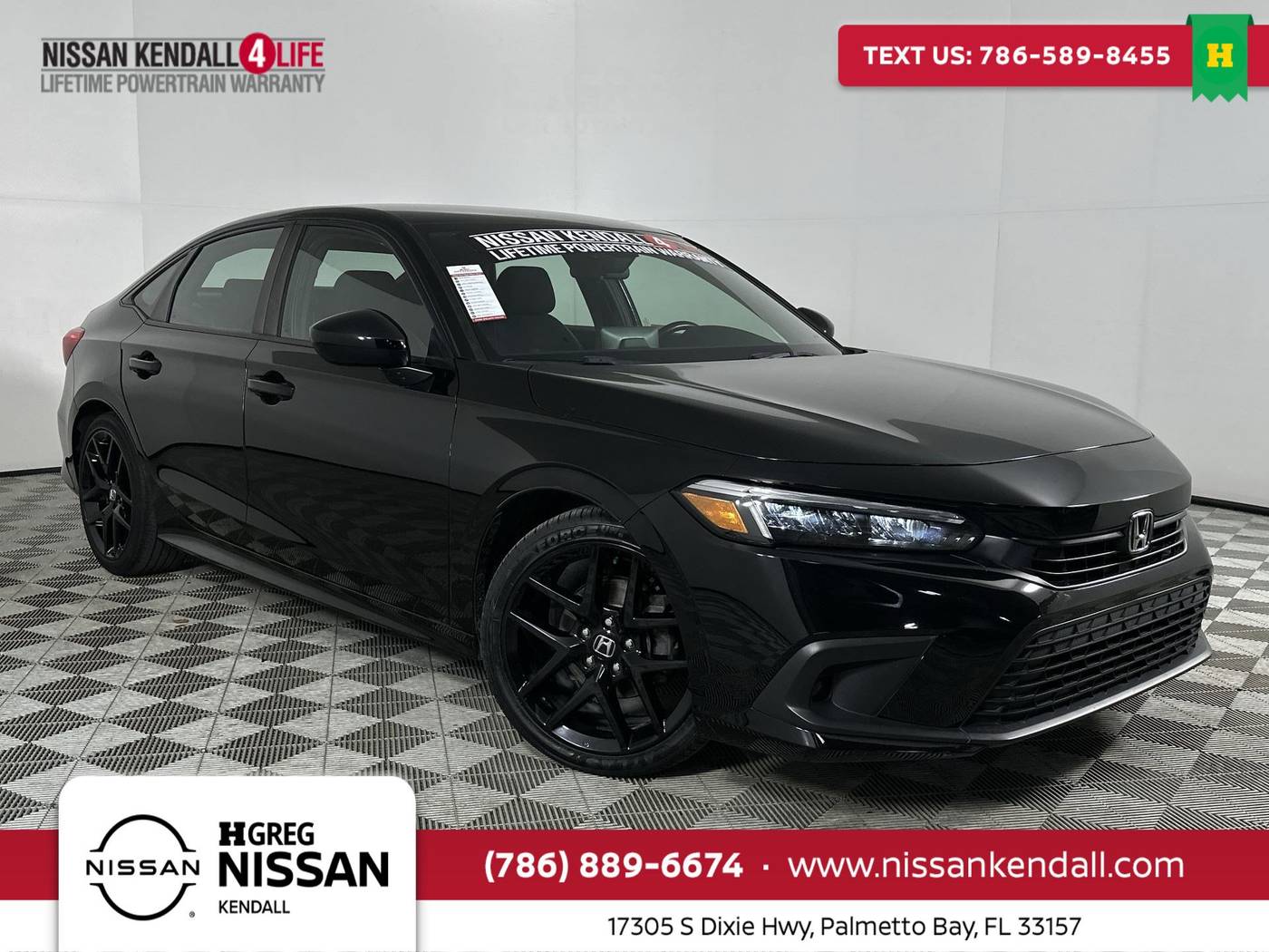 2022 Honda Civic Sport — Sedan — 24,423 mi — Palmetto Bay, FL