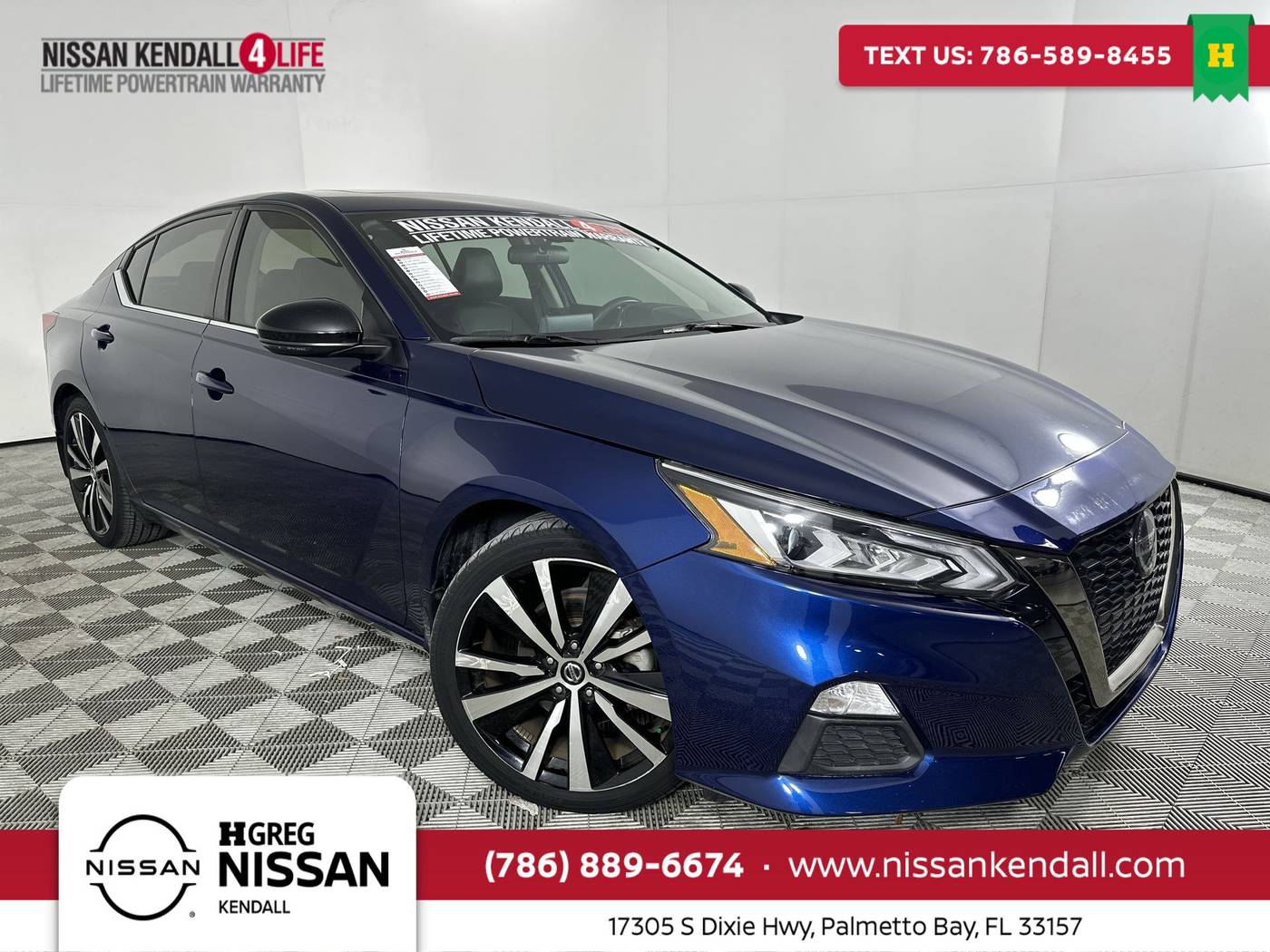 2021 Nissan Altima SR — Sedan — 60,319 mi — Palmetto Bay, FL