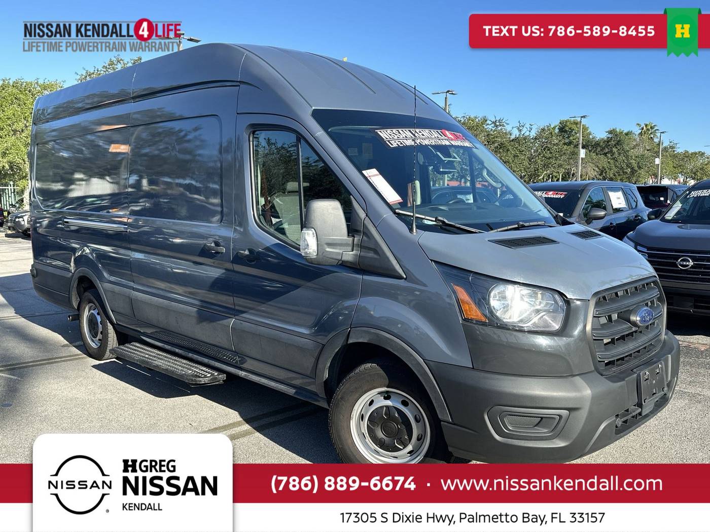 2020 Ford Transit Cargo Van T-250 — Cargo Van — 31,354 mi — Palmetto Bay, FL