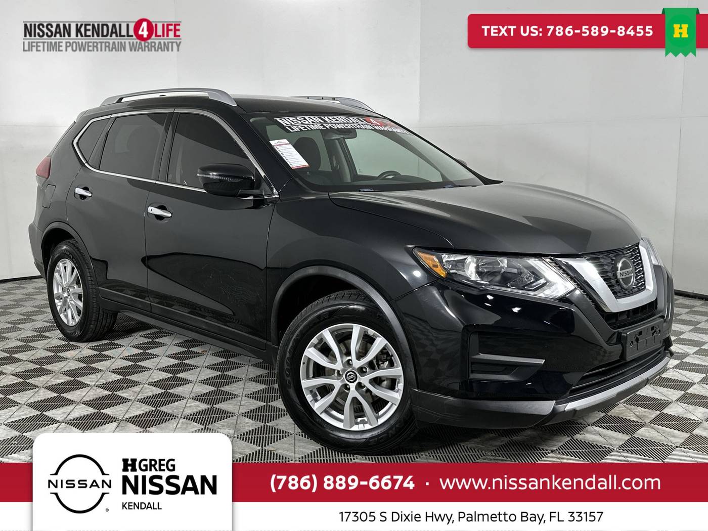 2019 Nissan Rogue SV — SUV — 70,534 mi — Palmetto Bay, FL