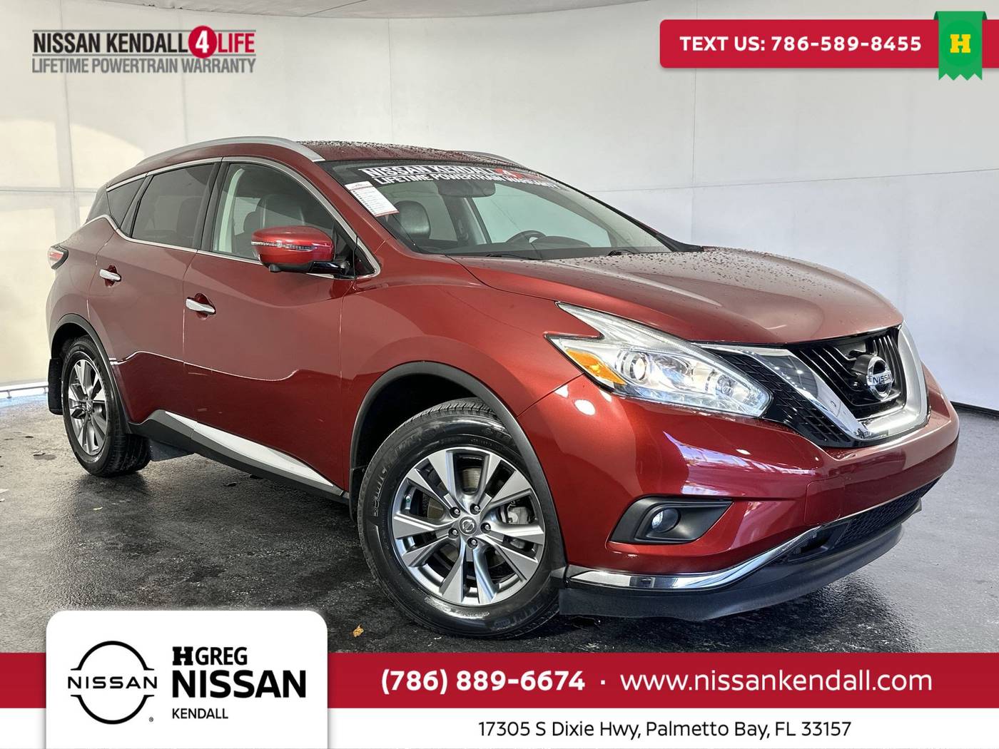 2017 Nissan Murano SL — SUV — 19,978 mi — Palmetto Bay, FL