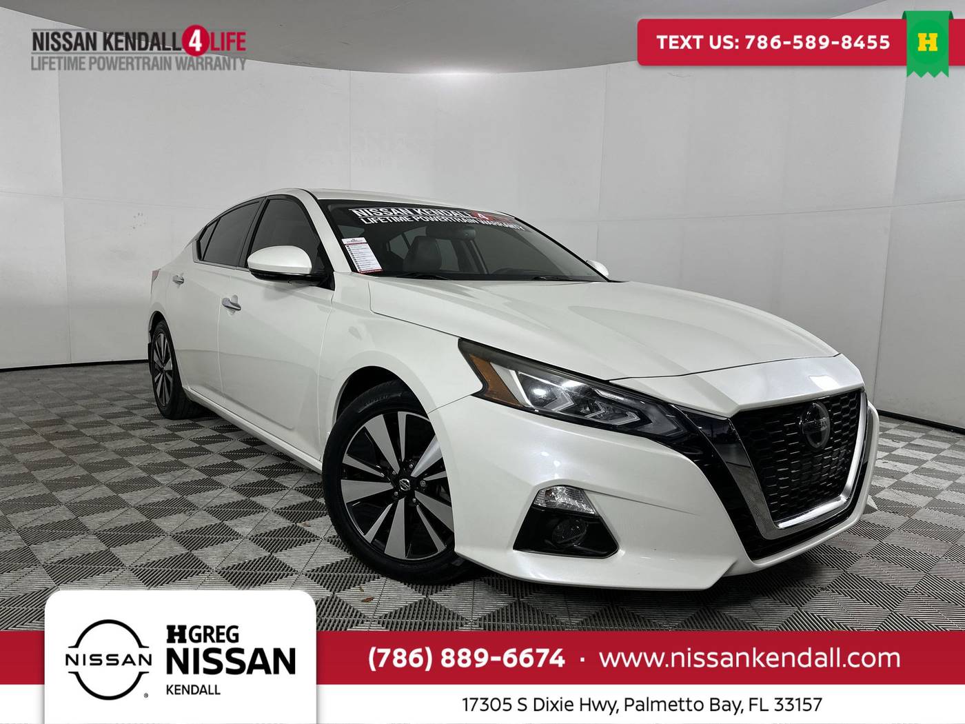 2019 Nissan Altima SL — Sedan — 58,035 mi — Palmetto Bay, FL