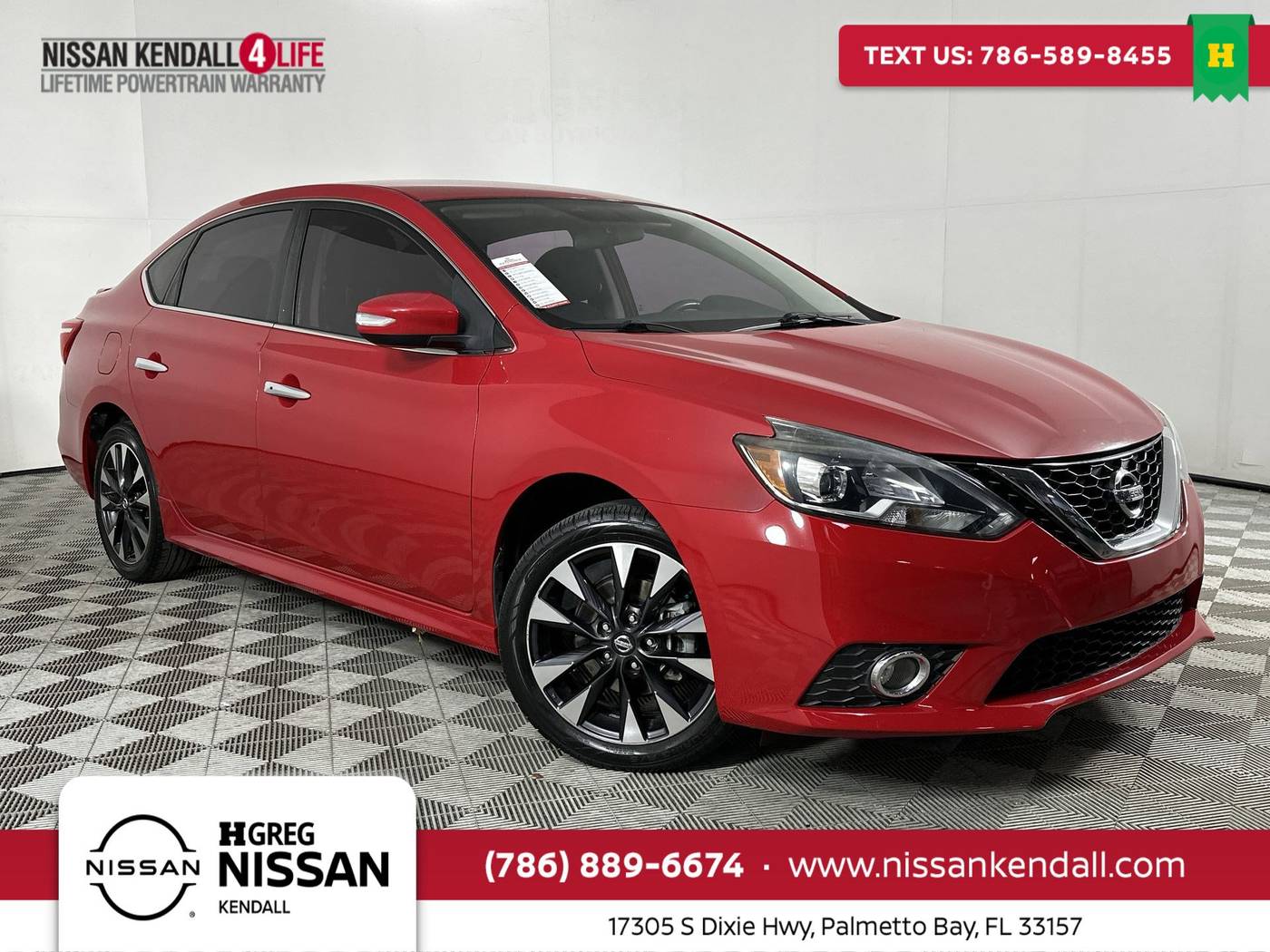 2017 Nissan Sentra SR — Sedan — 90,558 mi — Palmetto Bay, FL