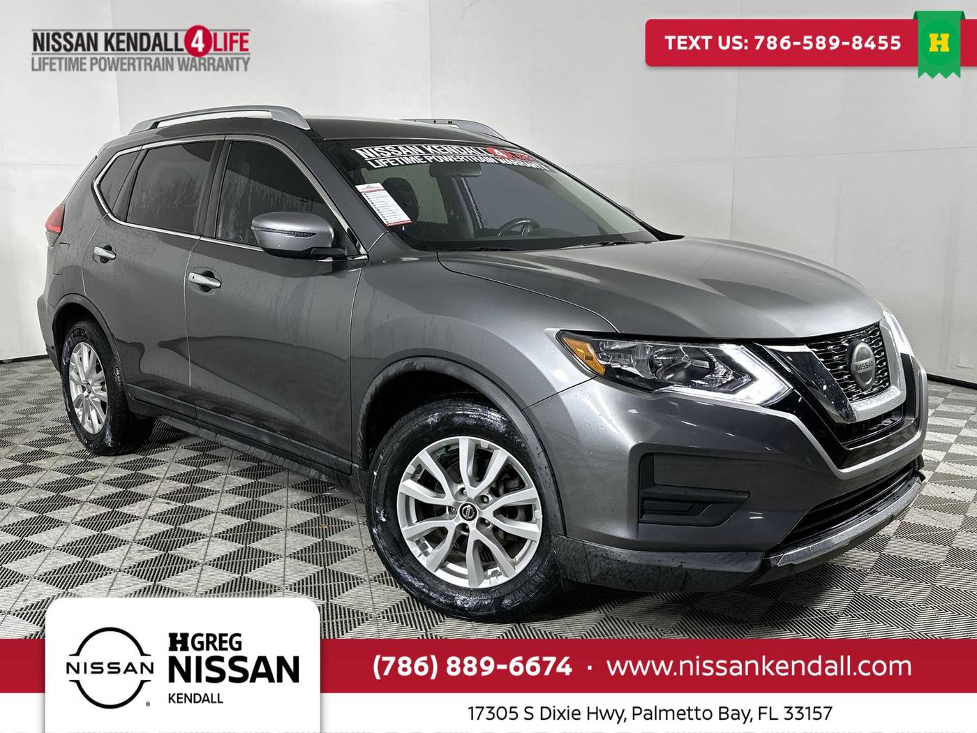 2018 Nissan Rogue SV — SUV — 78,749 mi — Palmetto Bay, FL