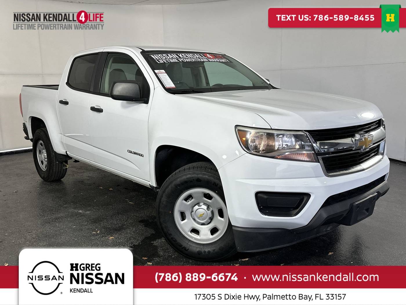 2019 Chevrolet Colorado WT — Pickup Truck — 45,183 mi — Palmetto Bay, FL