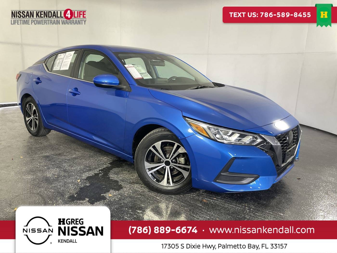 2023 Nissan Sentra SV — Sedan — 37,316 mi — Palmetto Bay, FL