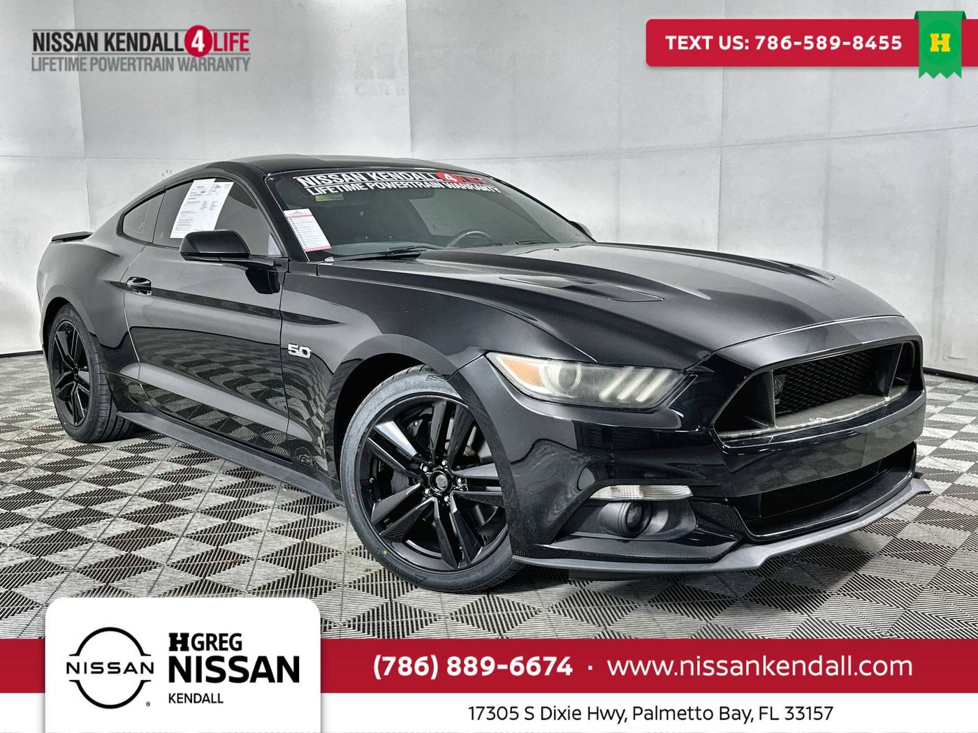 2017 Ford Mustang GT — Coupe — 50,501 mi — Palmetto Bay, FL