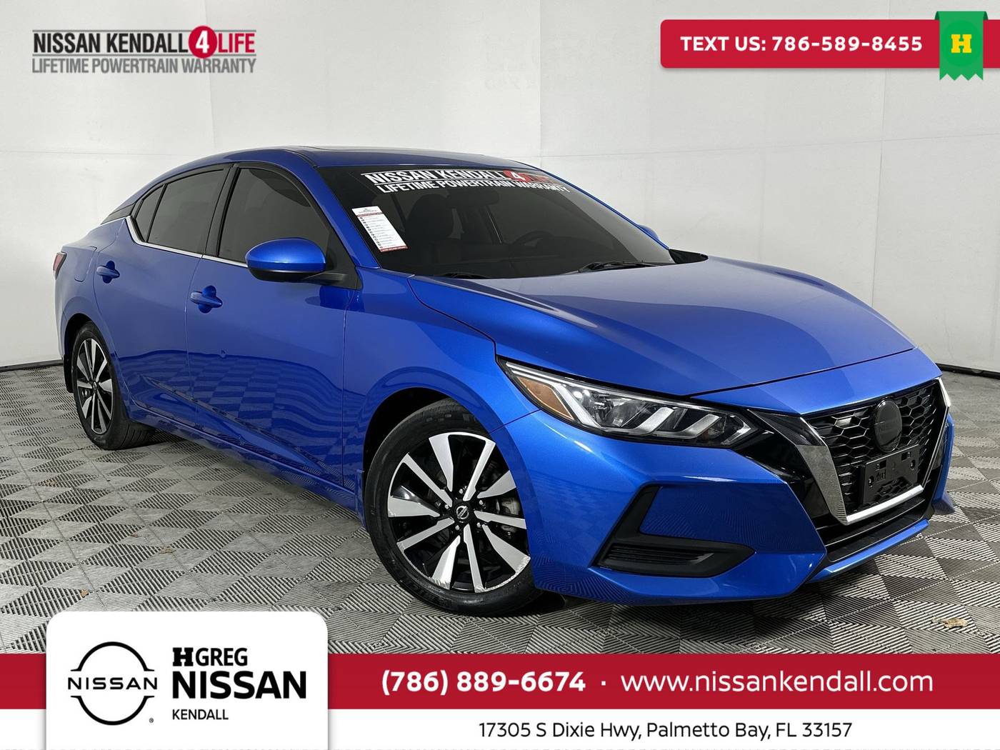 2022 Nissan Sentra SV — Sedan — 81,838 mi — Palmetto Bay, FL