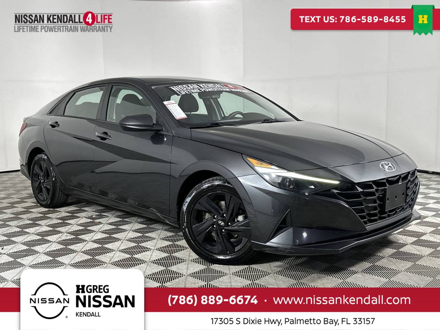 2021 Hyundai Elantra SEL — Sedan — 83,078 mi — Palmetto Bay, FL