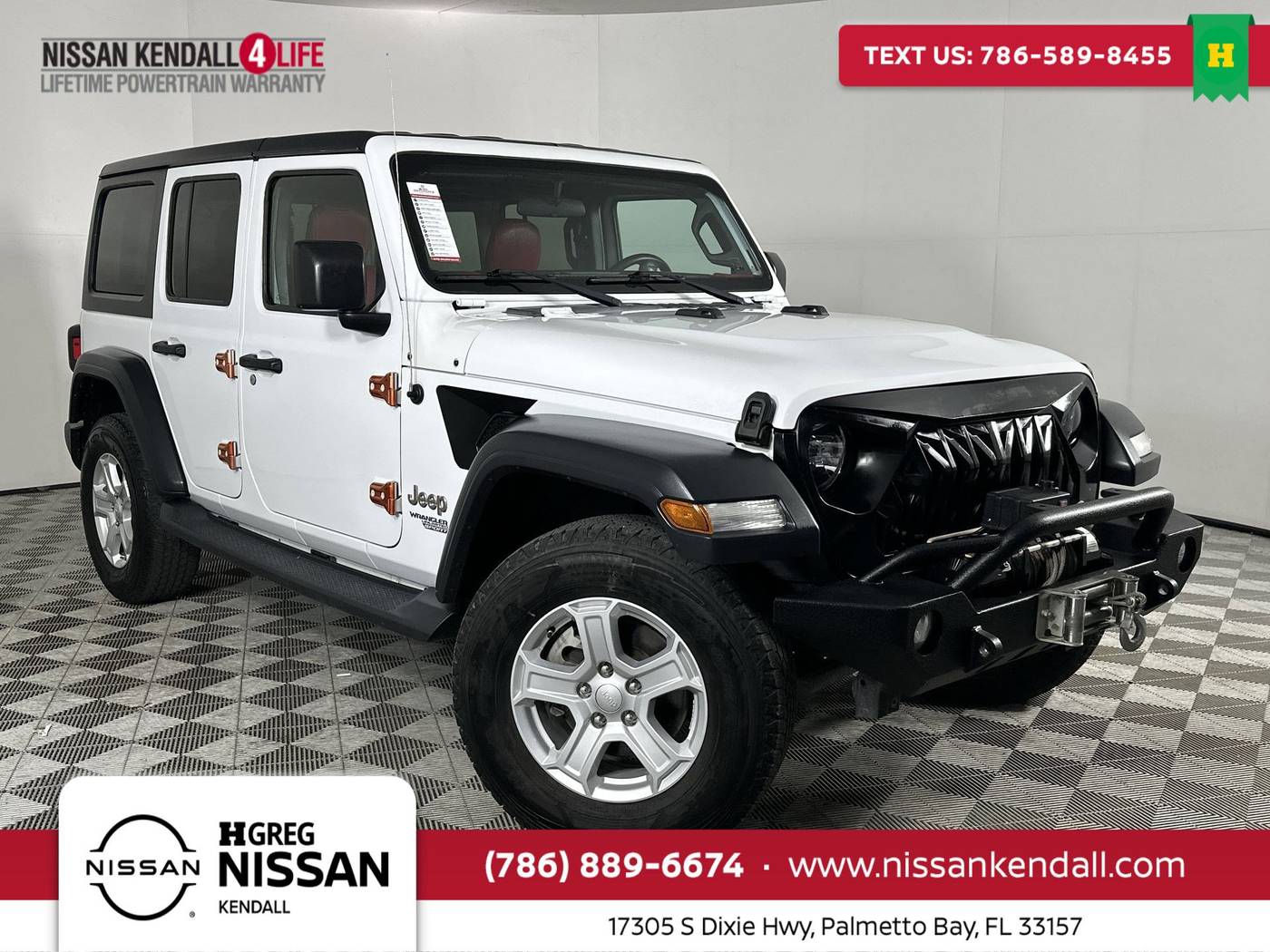 2019 Jeep Wrangler Sport S — SUV — 78,201 mi — Palmetto Bay, FL