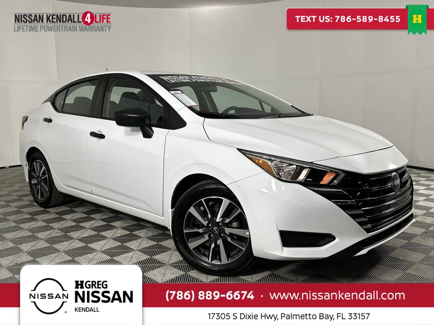 2024 Nissan Versa S — Sedan — 6,611 mi — Palmetto Bay, FL