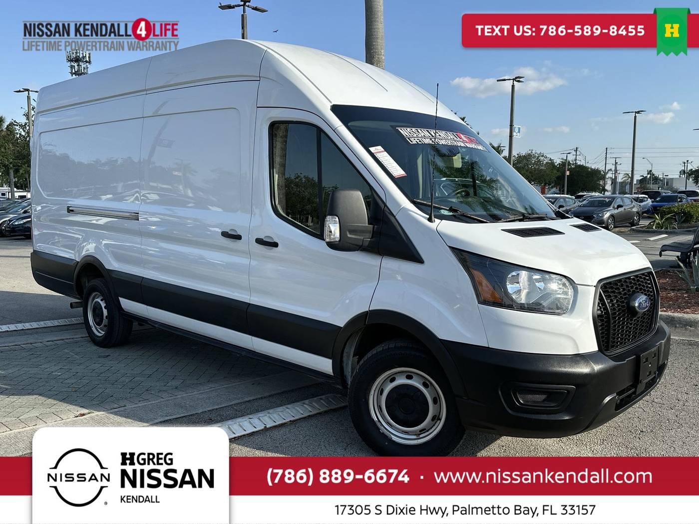 2021 Ford Transit Cargo Van T-250 — Cargo Van — 87,015 mi — Palmetto Bay, FL