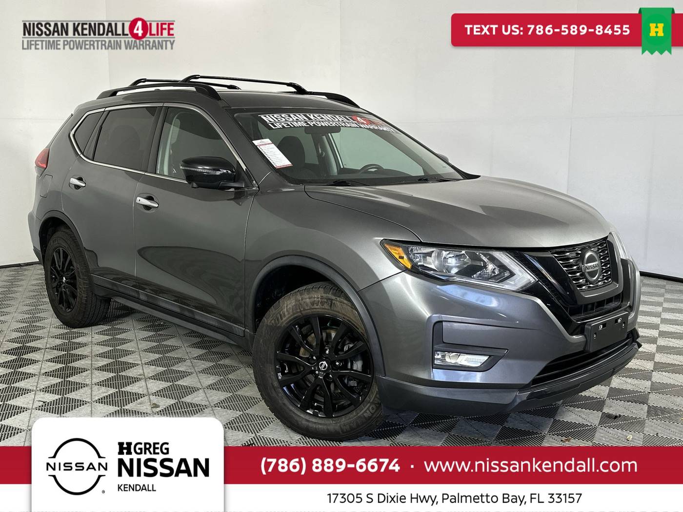 2018 Nissan Rogue SV — SUV — 75,919 mi — Palmetto Bay, FL