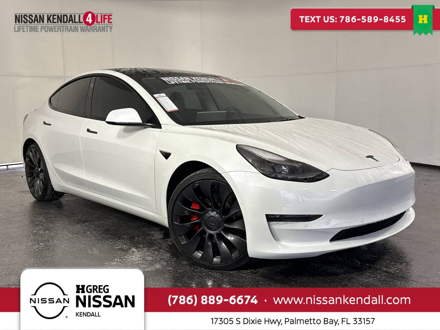 2022 Tesla Model 3 Performance — Sedan — 23,927 mi — Palmetto Bay, FL
