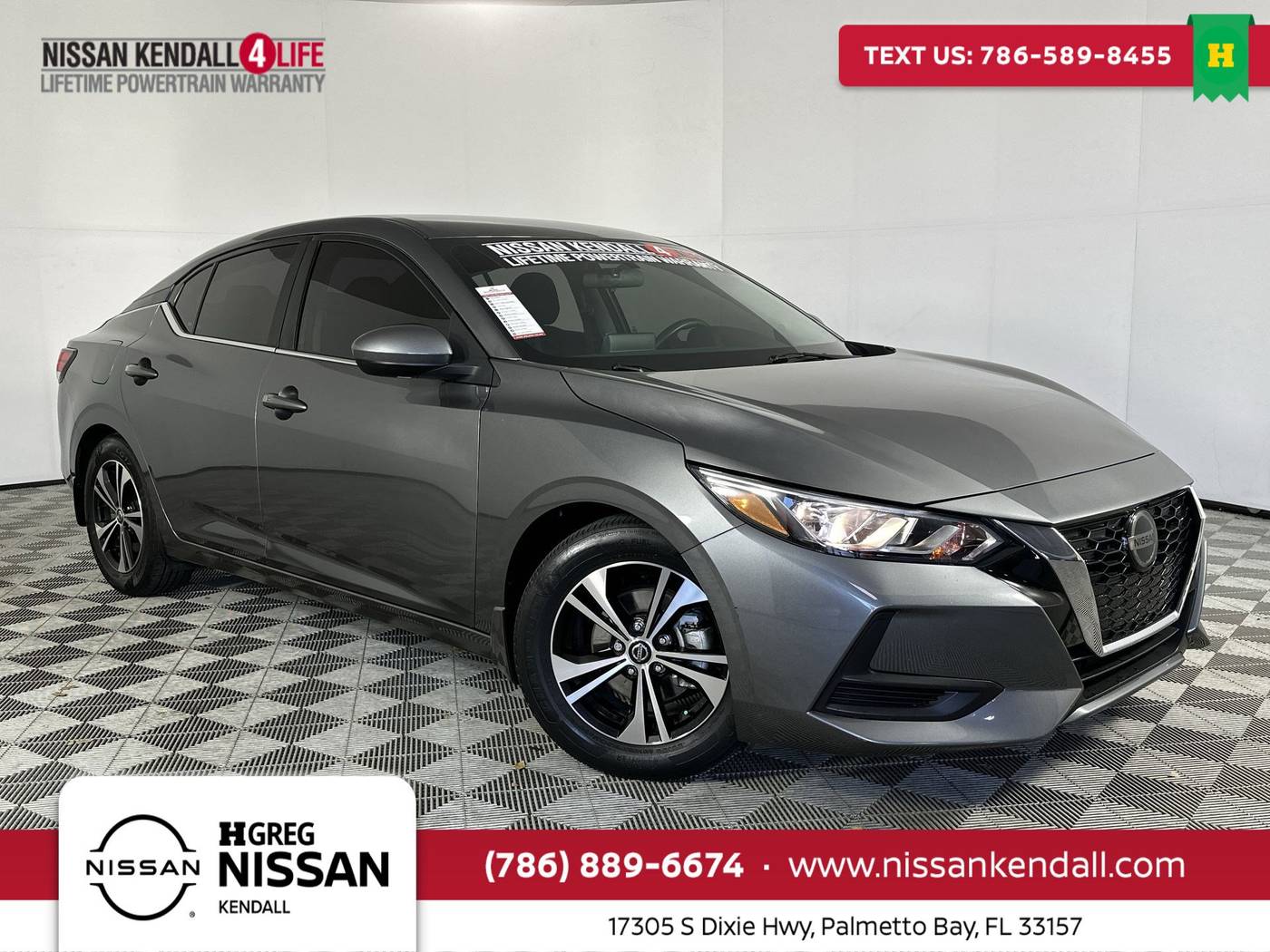 2021 Nissan Sentra SV — Sedan — 17,447 mi — Palmetto Bay, FL