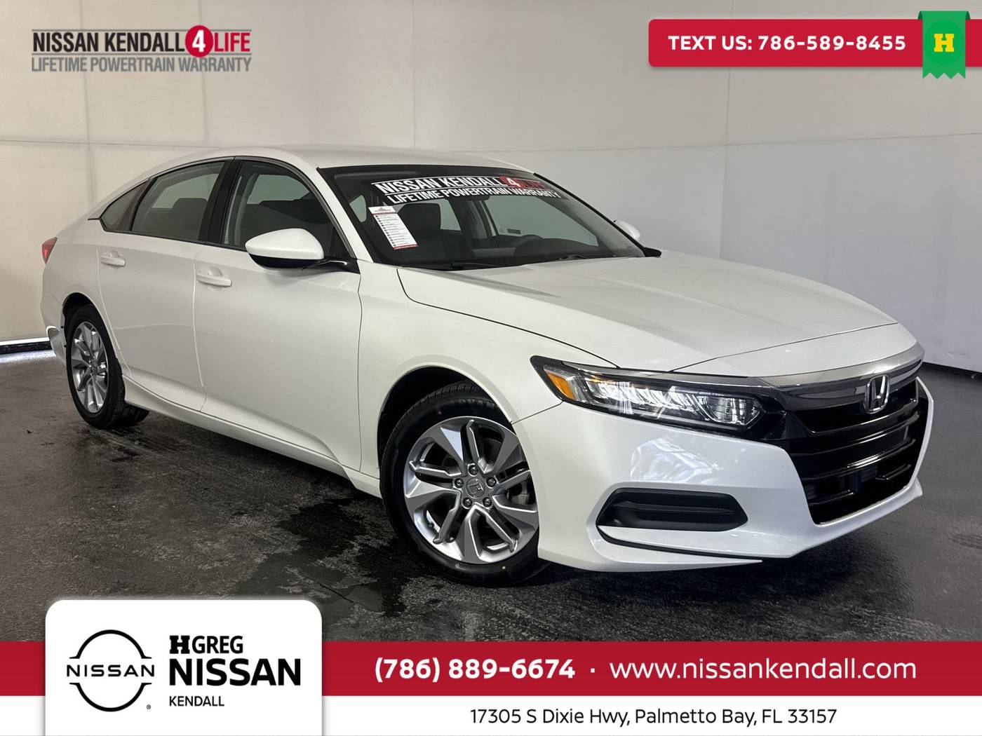 2019 Honda Accord LX — Sedan — 46,414 mi — Palmetto Bay, FL