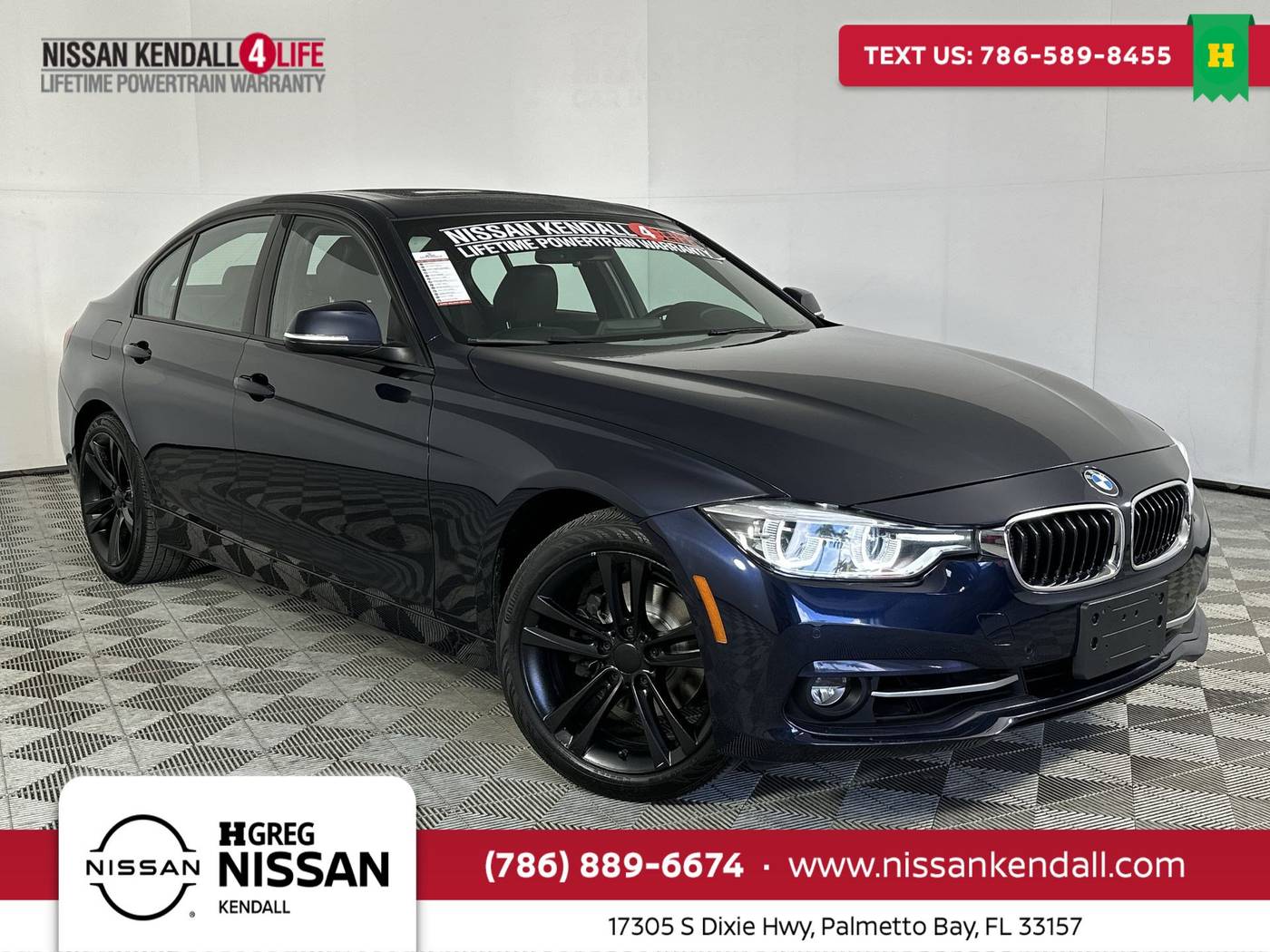 2016 BMW 3 Series 328i — Sedan — 54,865 mi — Palmetto Bay, FL